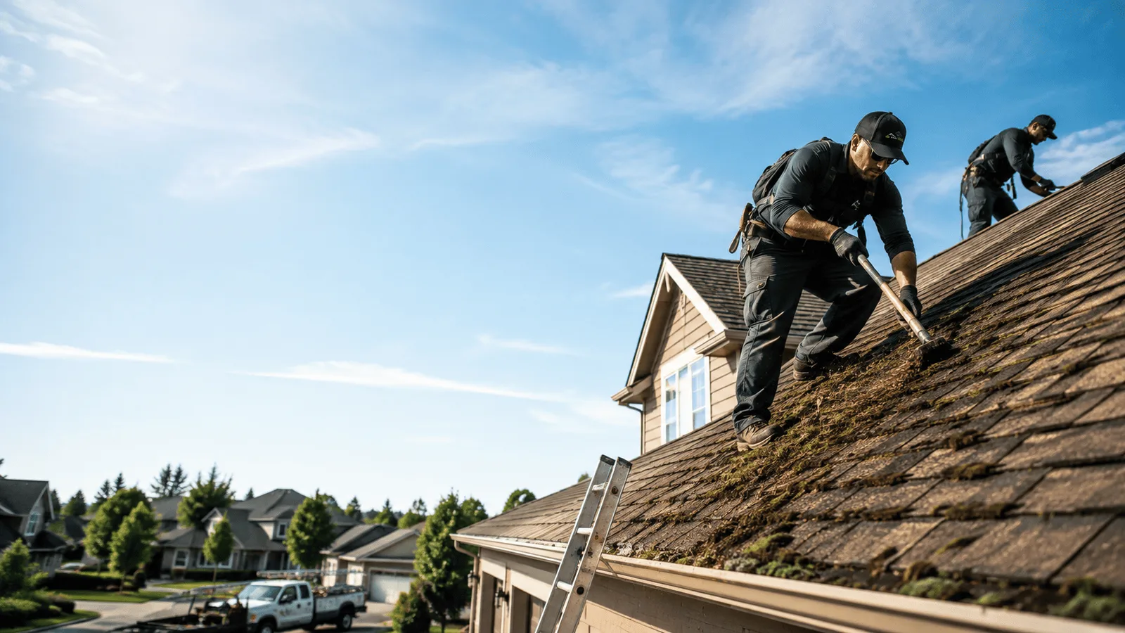 Roof Moss Removal in Morgantown, WV near me